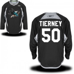 Chris Tierney San Jose Sharks Reebok Premier Practice Team Jersey (Black)