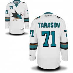 Daniil Tarasov San Jose Sharks Reebok Premier Away Jersey (White)