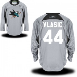 Marc-edouard Vlasic San Jose Sharks Reebok Premier Gray Practice Alternate Jersey ()