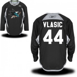 Marc-edouard Vlasic San Jose Sharks Reebok Premier Practice Team Jersey (Black)