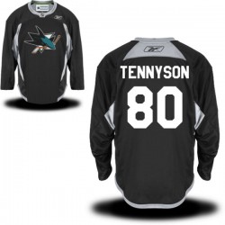 Matt Tennyson San Jose Sharks Reebok Premier Practice Team Jersey (Black)
