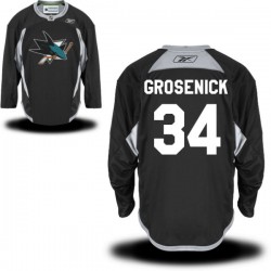 Troy Grosenick San Jose Sharks Reebok Authentic Practice Team Jersey (Black)