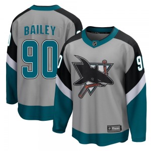 Justin Bailey San Jose Sharks Fanatics Branded Youth Breakaway 2020/21 Special Edition Jersey (Gray)