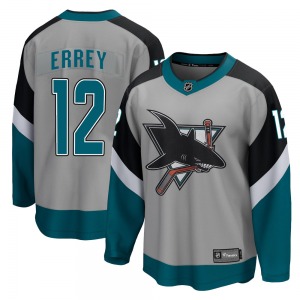 Bob Errey San Jose Sharks Fanatics Branded Youth Breakaway 2020/21 Special Edition Jersey (Gray)