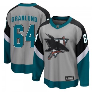 Mikael Granlund San Jose Sharks Fanatics Branded Youth Breakaway 2020/21 Special Edition Jersey (Gray)