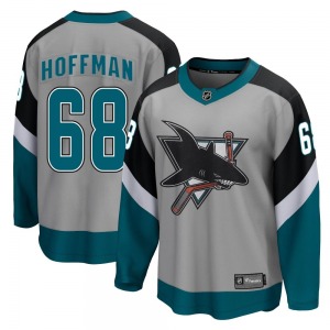 Mike Hoffman San Jose Sharks Fanatics Branded Youth Breakaway 2020/21 Special Edition Jersey (Gray)