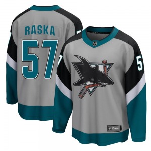 Adam Raska San Jose Sharks Fanatics Branded Youth Breakaway 2020/21 Special Edition Jersey (Gray)