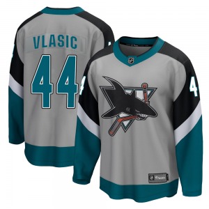 Marc-Edouard Vlasic San Jose Sharks Fanatics Branded Youth Breakaway 2020/21 Special Edition Jersey (Gray)