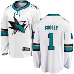 Devin Cooley San Jose Sharks Fanatics Branded Breakaway Away Jersey (White)
