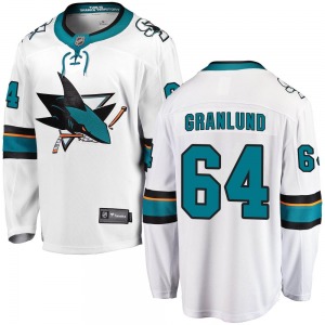 Mikael Granlund San Jose Sharks Fanatics Branded Breakaway Away Jersey (White)