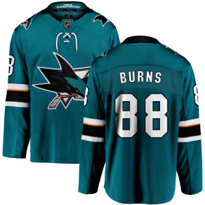 Brent Burns San Jose Sharks Fanatics Branded Breakaway Home Jersey (Teal)
