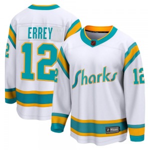 Bob Errey San Jose Sharks Fanatics Branded Breakaway Special Edition 2.0 Jersey (White)