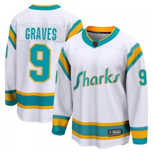 Adam Graves San Jose Sharks Fanatics Branded Breakaway Special Edition 2.0 Jersey (White)