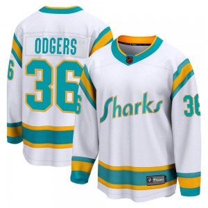 Jeff Odgers San Jose Sharks Fanatics Branded Breakaway Special Edition 2.0 Jersey (White)