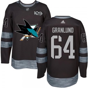 Mikael Granlund San Jose Sharks Authentic 1917-2017 100th Anniversary Jersey (Black)