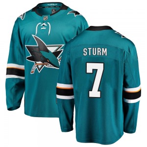 Nico Sturm San Jose Sharks Fanatics Branded Breakaway Home Jersey (Teal)