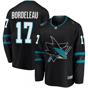 Thomas Bordeleau San Jose Sharks Fanatics Branded Breakaway Alternate Jersey (Black)