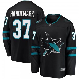 Fredrik Handemark San Jose Sharks Fanatics Branded Breakaway Alternate Jersey (Black)
