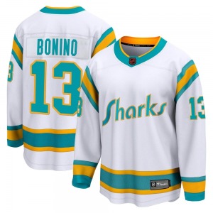 Nick Bonino San Jose Sharks Fanatics Branded Youth Breakaway Special Edition 2.0 Jersey (White)
