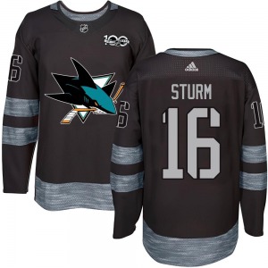 Marco Sturm San Jose Sharks Youth Authentic 1917-2017 100th Anniversary Jersey (Black)