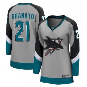 Tony Granato San Jose Sharks Fanatics Branded Women's Breakaway 2020/21 Special Edition Jersey (Gray)