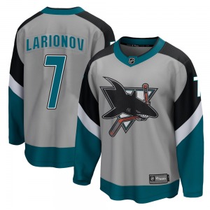 Igor Larionov San Jose Sharks Fanatics Branded Breakaway 2020/21 Special Edition Jersey (Gray)